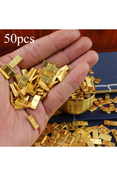 Choice سبائك ذهبية صغيرة، سبيكة زنك، ديكور منزلي ومكتبي، إكسسوارات يومية