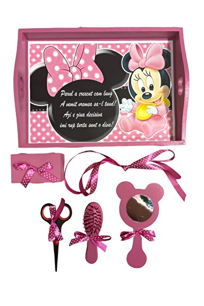 Inovius Tavita Turta cu 6 Piese - Baby Minnie - TPT38