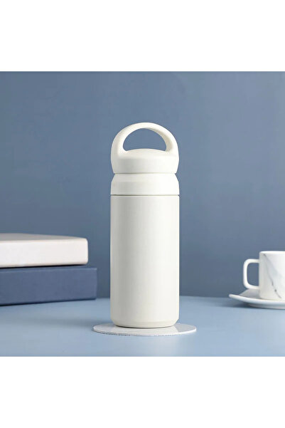 Choice 500ml White 350/500ml Stainless Steel Thermal Water Bottle High-capaci...