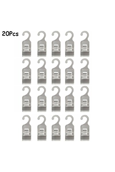 Choice 20Pcs 10/20 Simple Mini Clip Hook Student Ticket Bookmark Exam Paper C...