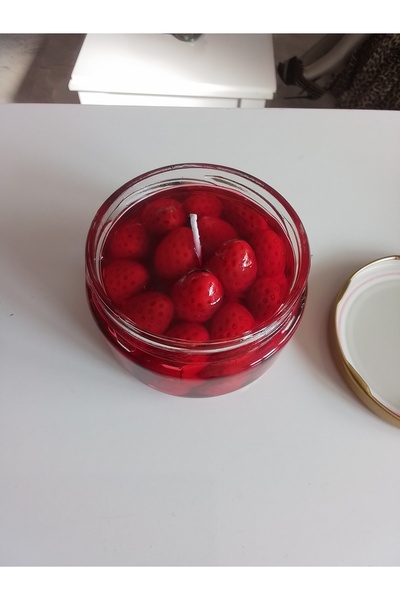 Butik Çilekli mum