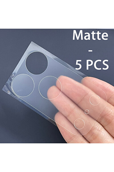 Choice For iPhone 17 Pro Matte 5 Pcs 5 Pcs HD / Matte Lens Fibre Base Protect...