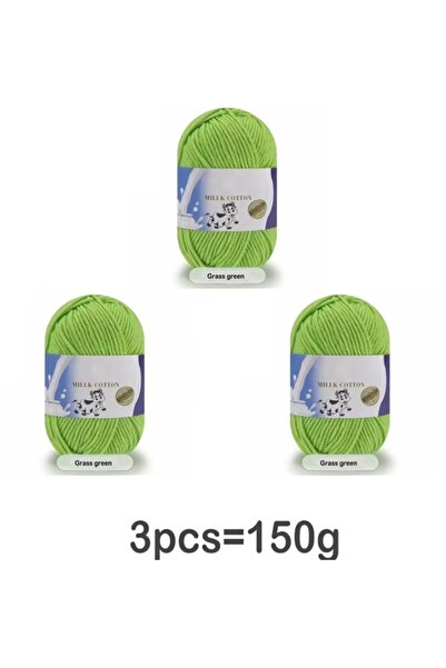 Choice 22 150g 5-strand Milk Yarn Handmade Medium Thick DIY Woven Doll Sweate...
