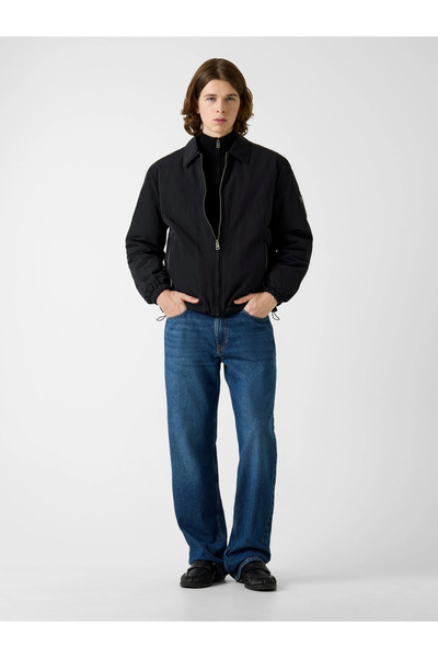 Guess Gj Padded Nylon Men's Black Jacket M6Rl0Kwgyl2-Jblk