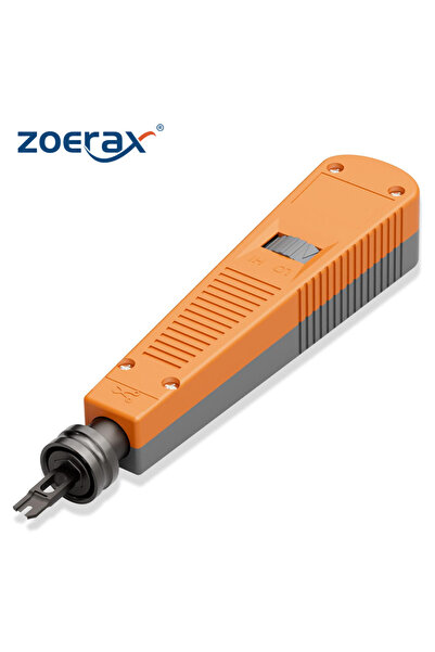 Choice أداة ZoeRax للتثبيت المباشر مع شفرة من النوع 110 لتثبيت كابلات الإيثرن...