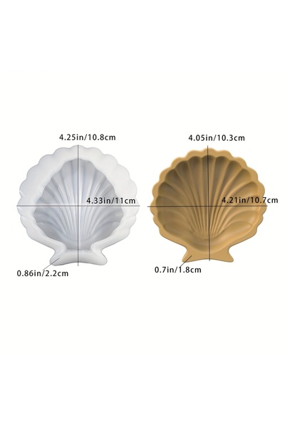 Choice قالب واحد لصينية تخزين أصداف المحيط، قالب صب من الجبس والخرسانة، مناسب...