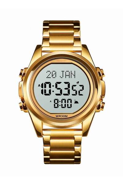 Generic Men's Waterproof Stainless Steel Band Chronograph Watch