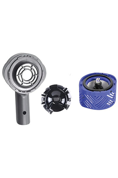 Choice مجموعة من 3 قطع غيار لمكانس دايسون V6 DC58 DC59 DC72 DC61 DC74، غطاء خ...