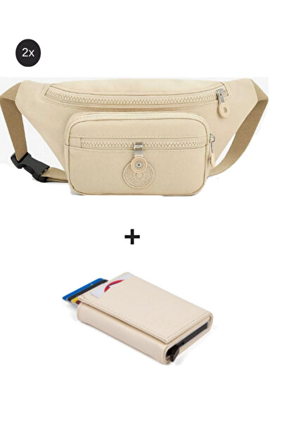 Newish Polo Yuppy Club Crinkle Crossbody Waist Shoulder and Sports Bag in Bei...