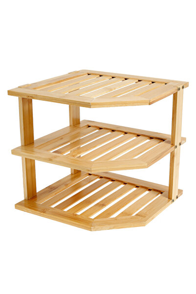 Choice 3 layers 3 Tier Cabinet Organizer Shelf for Kitchen Storage Sturdy Pla...