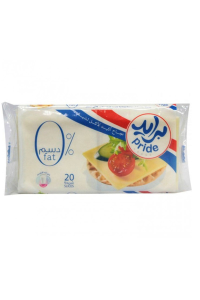 PRIDE Cheese 20 pcs 0% fat 400 gm