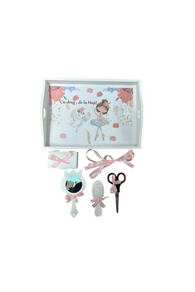 Inovius Tavita Turta cu 6 Piese - Balerina si Lebada - TPT50