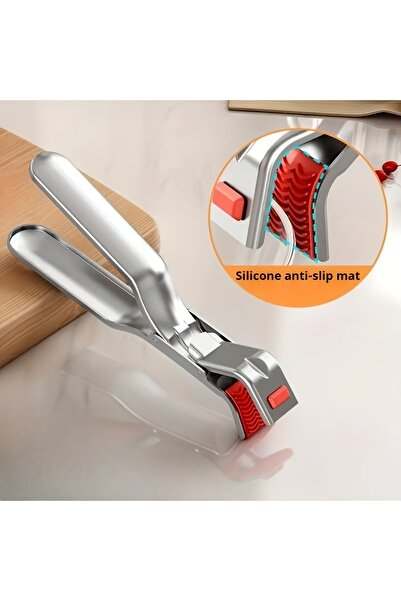 Choice مشبك واحد للأطباق، مصنوع من الفولاذ المقاوم للصدأ، مزود برافعة ومشبك م...