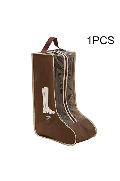 Choice5 Long-Brown-1PC 1pc/3pcs/5pcs Shoe Dust-Proof Bag, Travel Transparent ...