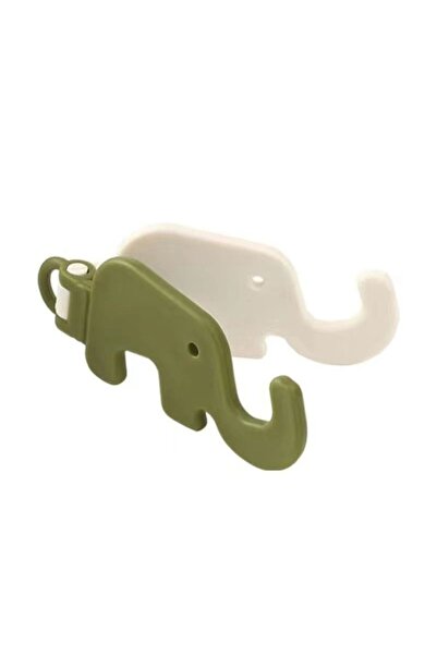 Choice green white Mini Elephant Cute Cartoon Animal Lazy Desktop Mobile Stan...