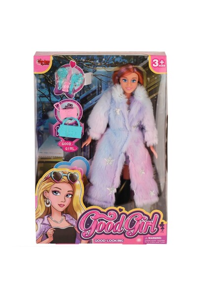 NW NessiWorld Wg-66768 Furry Doll with Accessories 29 cm - Vardem Toy