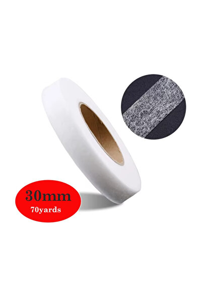 Choice Width 30mm 70 Yards Hot Melt Double Sided Sewing Accessory Adhesive Ta...