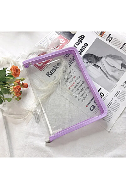 Choice PE PVC PP Glitter Transparent Storage Organizer Bag A5 A4 Zipper File ...