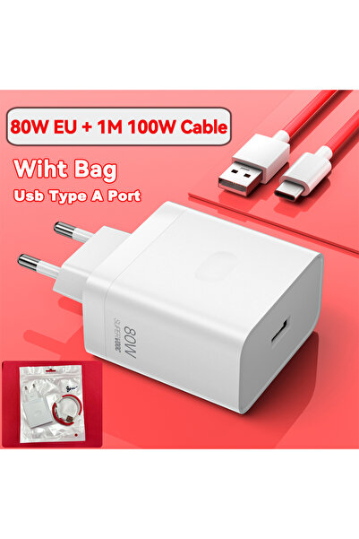 Choice3 OnePlus 80W EU With Bag Original SuperVOOC Charger Cargador 100W Adap...