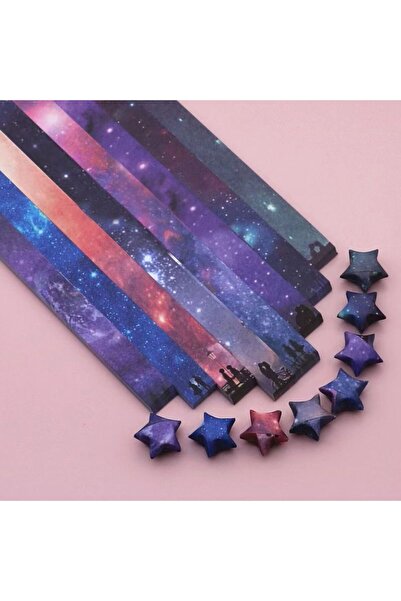 Choice 9540 ورقة من ورق الأوريغامي الملون على شكل نجمة، فن كرتوني، شريط ورقي ...