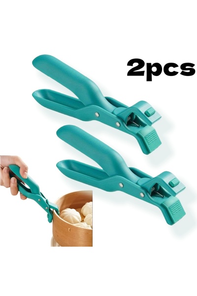 Choice 2Pcs Green 2/1Pcs Anti-Scald Clips Hot Dish Plate Gripper Kitchen Non-...