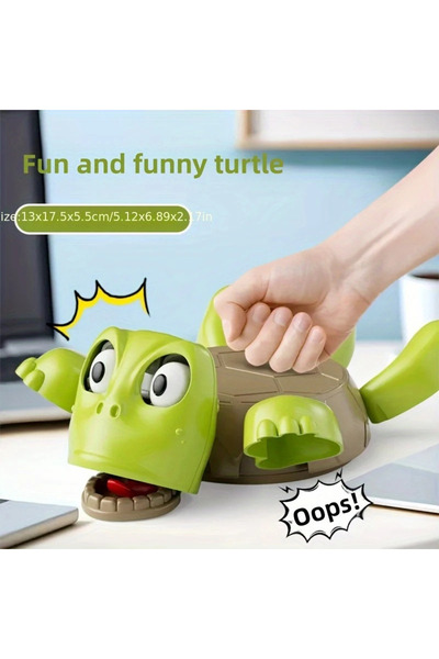 Choice1 حامل أكواب بلاستيكي مبتكر بتصميم سلحفاة خضراء، مناسب للأكواب والأباري...