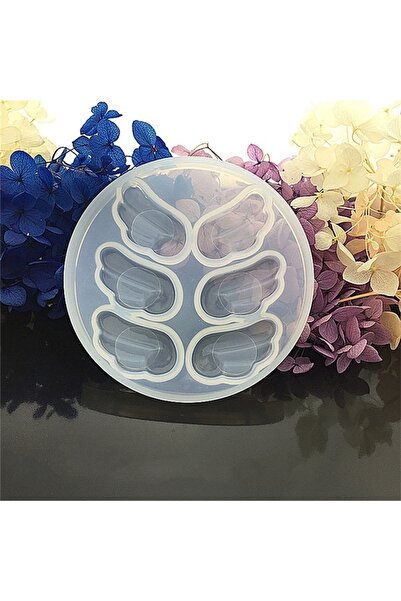 Choice قالب سيليكون إيبوكسي يدوي الصنع على شكل جناح، قطعة واحدة، أدوات تزيين ...