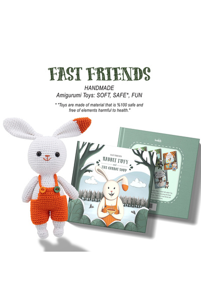 Bookids Publishing Hikaye Kitabı Amigurumi Oyuncak ve Aktivite Kitabı Bir Arada