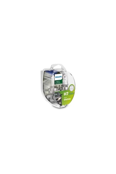 Philips Set 2 Becuri Far H7 55W 12V Long Life Ecovision