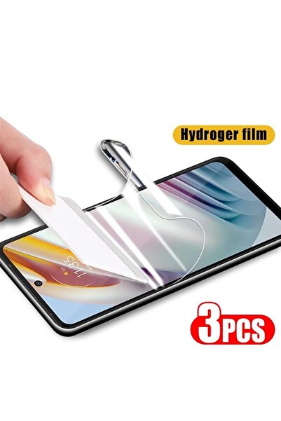 Choice6 3 قطع من فيلم هيدروجيل لهاتف Edge 30 Neo، 3 قطع من فيلم جل واقي للشاش...