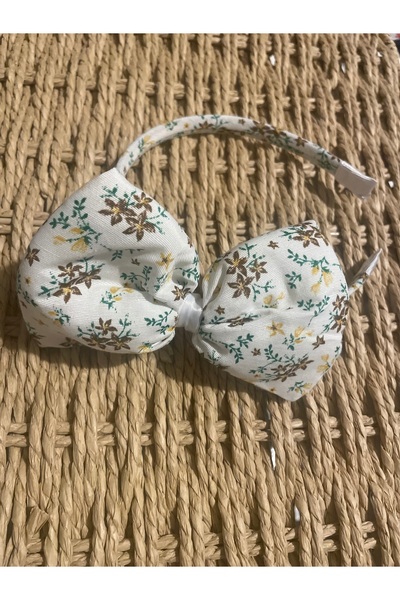 DerinAA STORE Fluffy Bow Crown