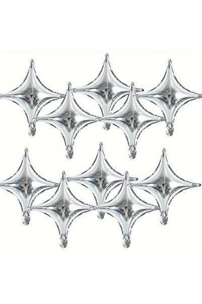 Choice Other 10 Pieces 10-Pack 24inch Four-Pointed Star Balloons, Four-Pointe...