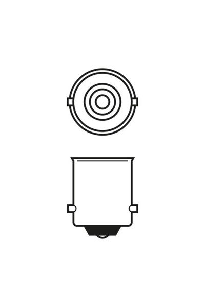 Bosch Set 2 Becuri 12V P21W 21W Pure Light Blister