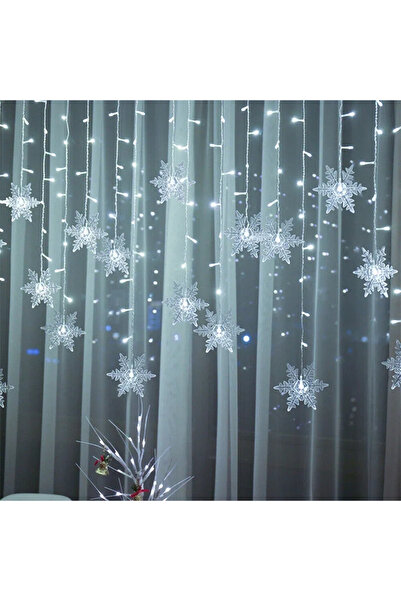 Choice EU Plug 220V White 4M 96Led Christmas Home Decor Snowflake String Ligh...