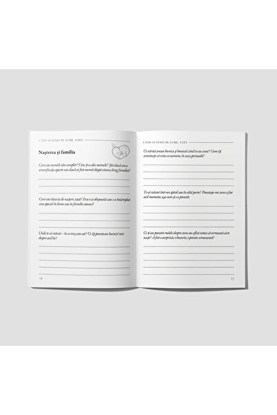 OEM Set jurnale complet „De vorbă cu tine” – Mama, Tata, Bunica & Bunicul