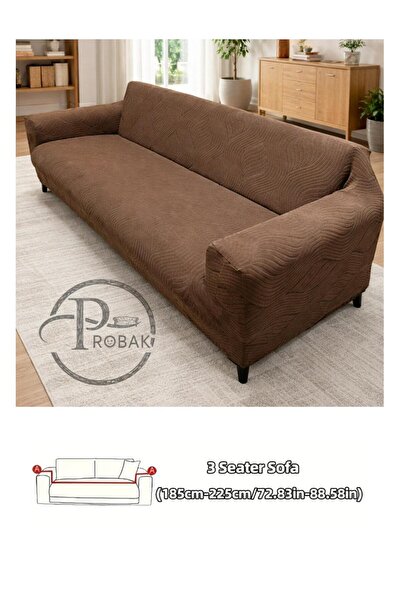 probak Brick Pattern Sofa Cover Elastic Non-Slip Sofa Bed Sofa Cover 1 Piece