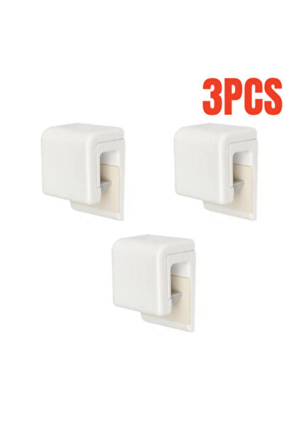 Choice White 3pcs 1/2/3/5/10Pcs Punch-free Toothbrush Holder Wall-mounted Too...
