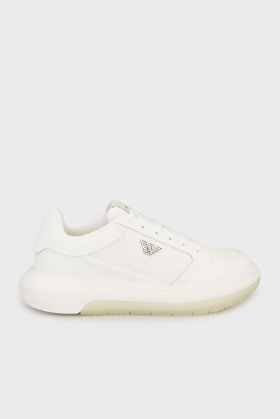 Emporio Armani Thick Sole Sneaker Shoes with Logo Men's Shoes Em003666 Af1953...