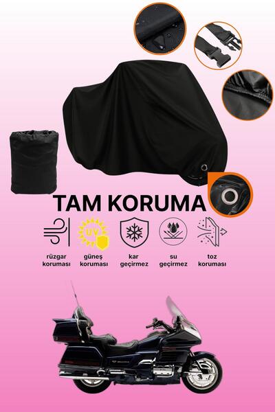 dokaca مظلة دراجة نارية متوافقة مع هوندا جولدوينج GL 1500 SE متوافقة مع القفل...