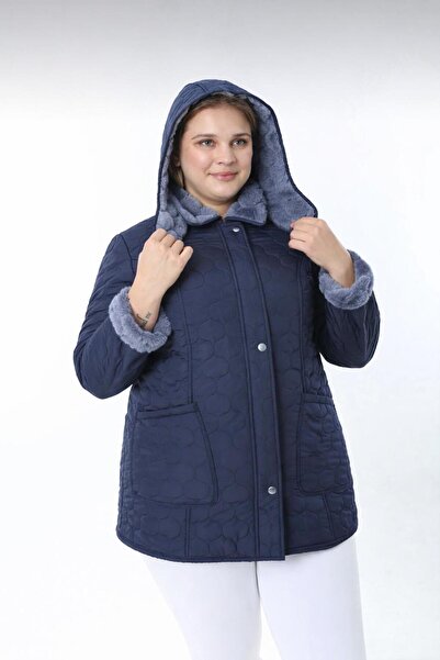 TUTveAL Collection Imported, Soft Fur, Water Repellent Coat,Plus Size,Rabbit ...