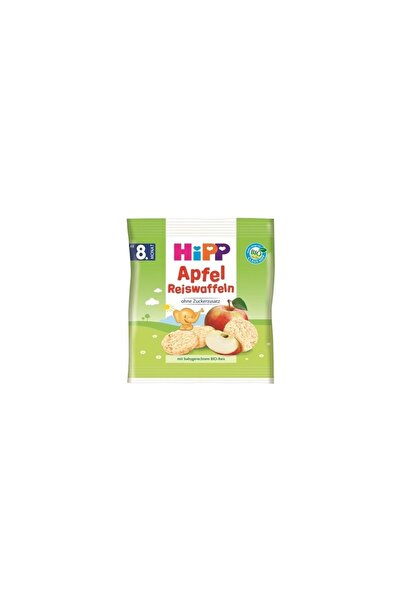 Hipp Organik Pirinçli Elmalı Bebek Gofreti 30 Gr.