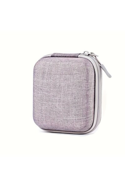 Choice gray Portable Mini Hard Shell Digital Gadgets Storage Bag Bluetooth Ea...