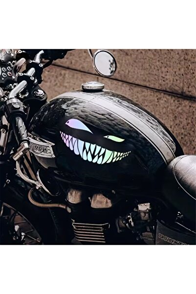 ÖZGÜL REKLAM Sly Smile gülücük sinsi gülümseme sticker Araba sticker / Motor ...