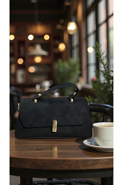 GÖNÜL Süet Mini El ve Omuz Çantası