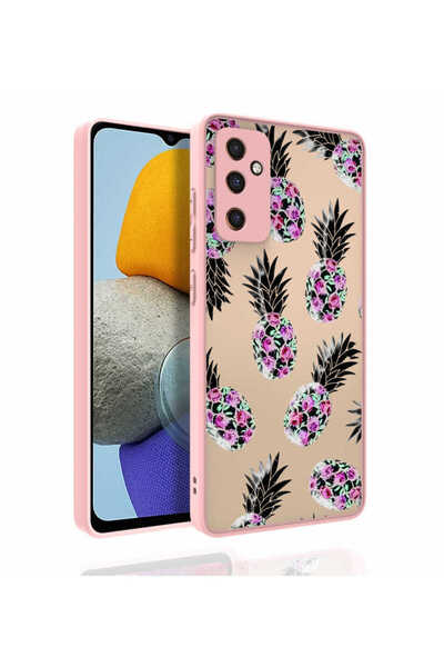 Oyo Store غطاء حماية للكاميرا منقوش لهاتف Galaxy M23، غطاء OYO نورا اللامع - ...