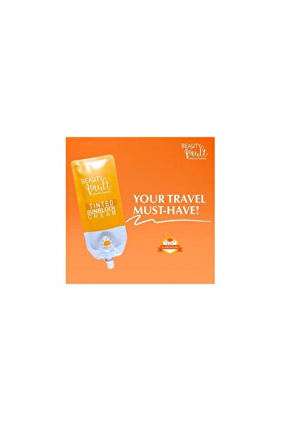 Beauty Vault Glass Skin Essentials Tinted Sunblock Cream