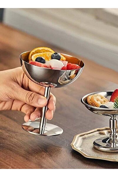 GENERAL كوب آيس كريم، كوب آيس كريم من الفولاذ المقاوم للصدأ، كوب آيس كريم قاب...