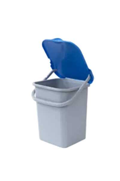 premiun PREMI 24 LT WASTE BASKET WITH BLUE HANDLE
