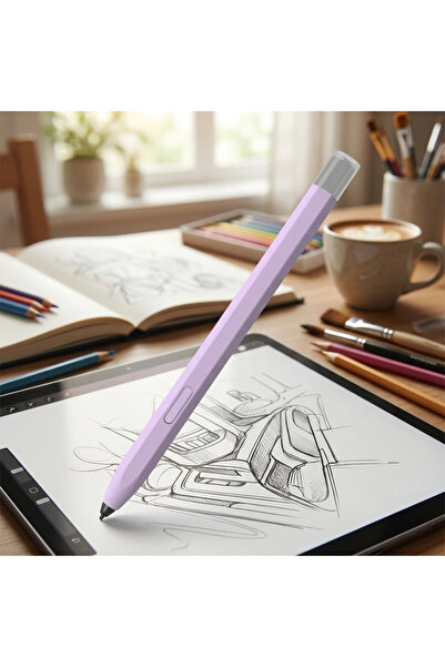 Samsung CaseOnn Galaxy Tab S11 / S11 Ultra S Pen Kılıf Klasik Retro Tasarım M...