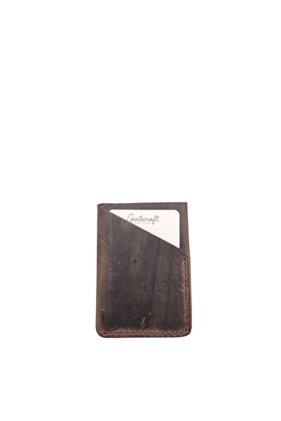 GENTE Gentecraft El Dikimi Unisex Genuine Leather Card Holder Gc100007Dcr